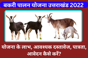 Uttarakhand Bakri Palan Yojana 2022